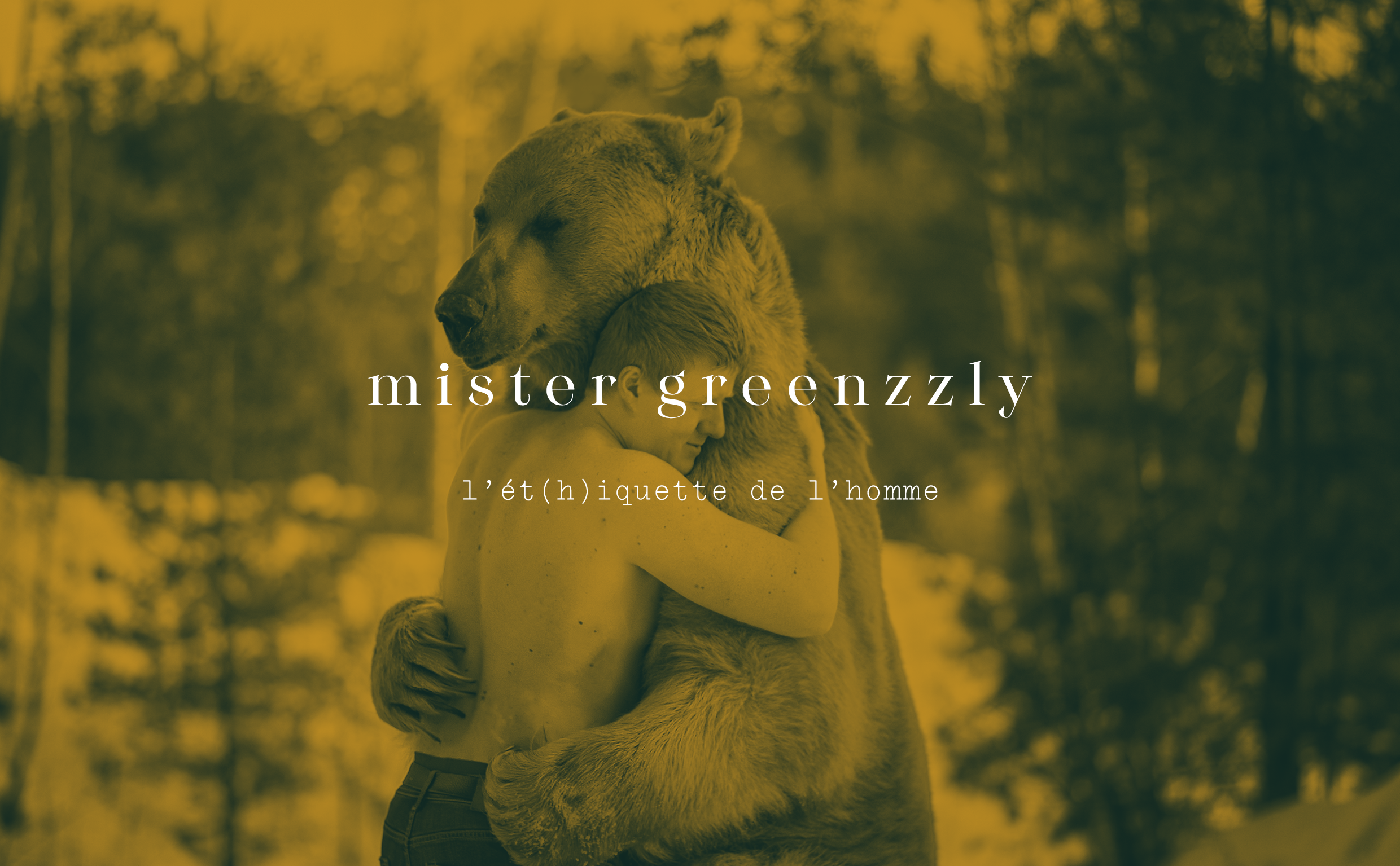 Mister Greenzzly Banniere Logo